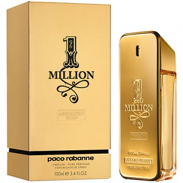 Paco Rabanne 1 Million Absolutely Gold Pure Perfume 100ml