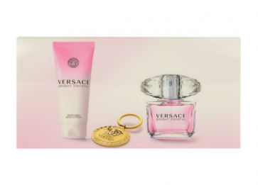 Versace Bright Crystal Gift Set 90ml Eau de Toilette