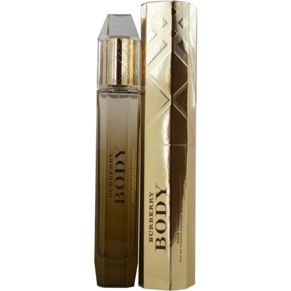 burberry body perfume gold limited edition