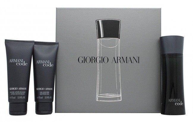 Giorgio Armani Black Code Gift Set 75 ml Eau De Toilette perfume zone